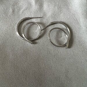 Kendra Scott Silver Hoop Earrings